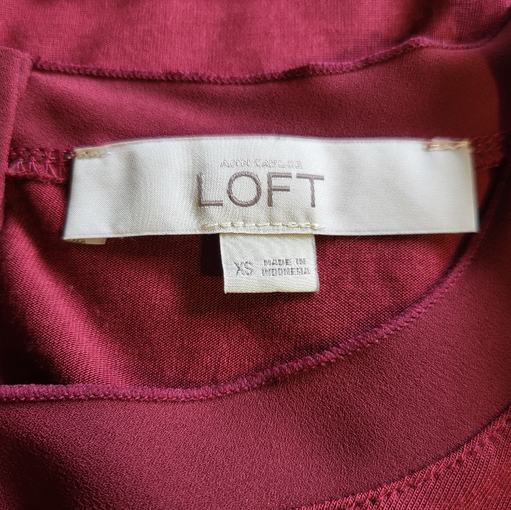 Loft Two Texture Blouse - image 5